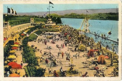 Plage de Boran, années 30