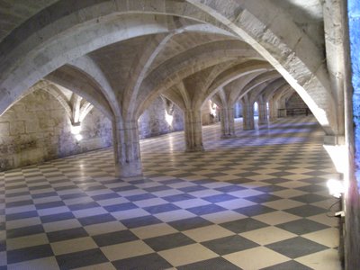 cellier de l'abbaye du Moncel