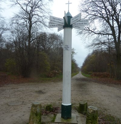 Poteau de la Croix bleue