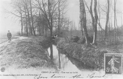 Carte postale ancienne - ru de Cerny