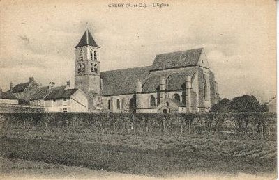 L'église St Pierre de Cerny