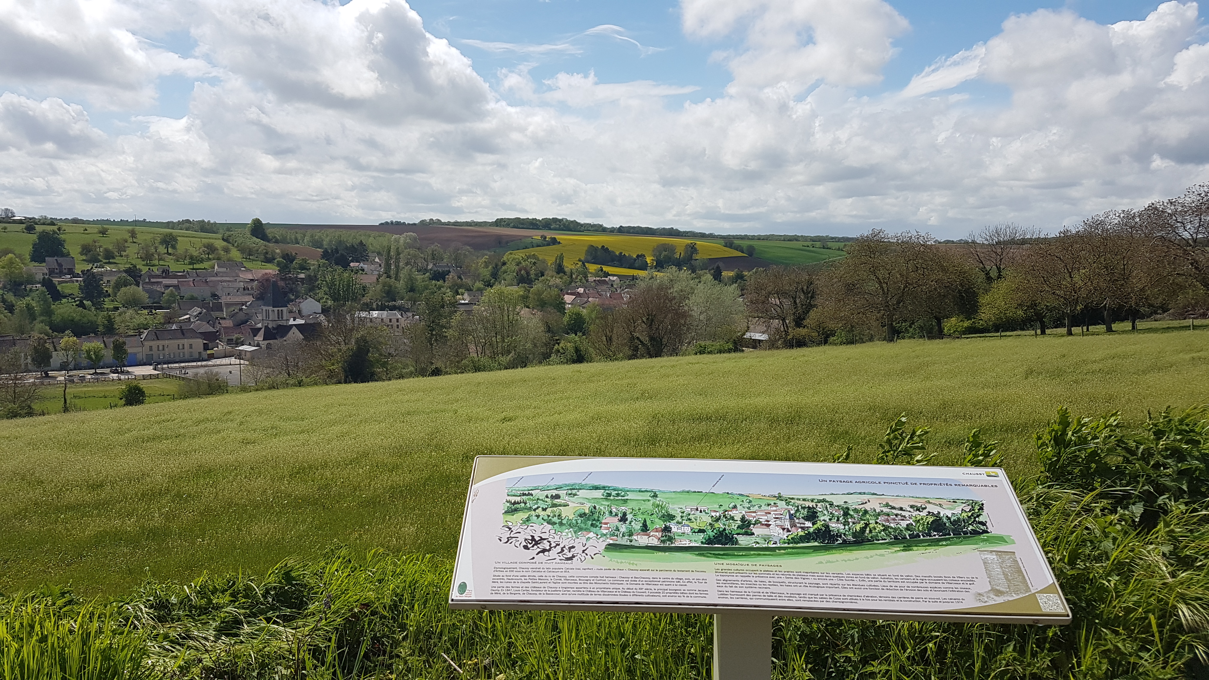 Table de lecture de paysage