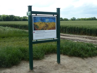Reproduction du tableau de Van Gogh
