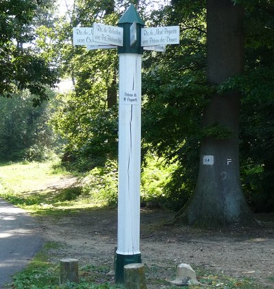 Poteau du mont Pagnotte